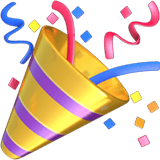 party popper emoji
